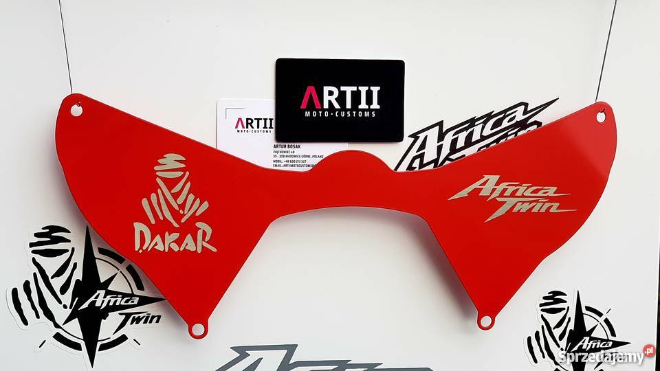 Forkshield METAL AfricaTwin Honda CRF 1000 DG AD