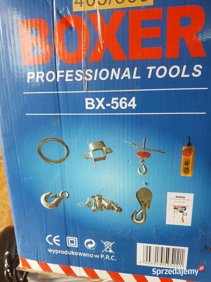 Wyciągarka elektryczna firmy Boxer bx 564 1000 Głogowa