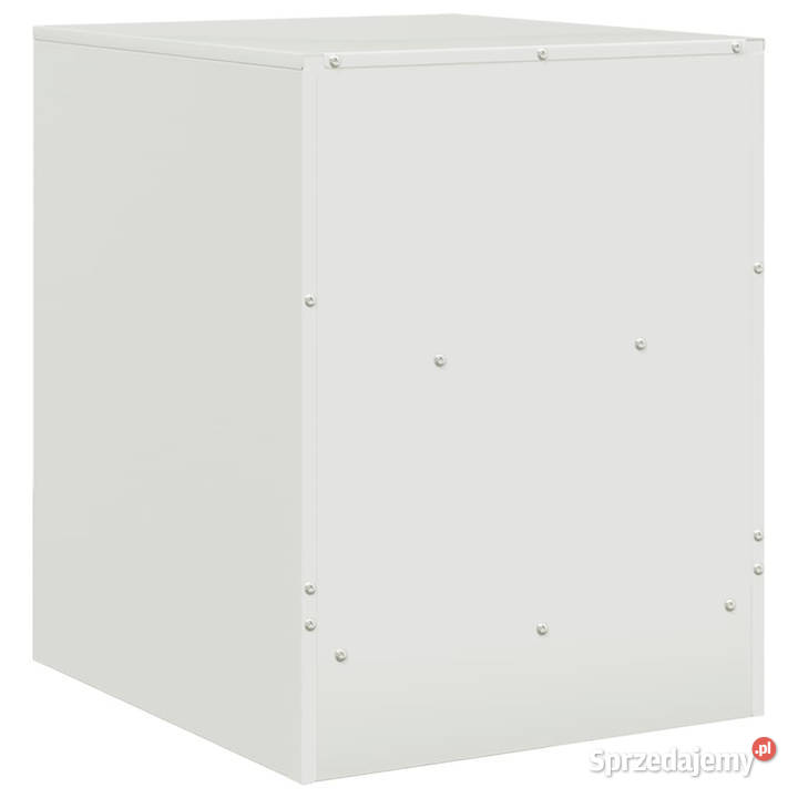 Szafka nocna biała 345x39x44 stal WM841761