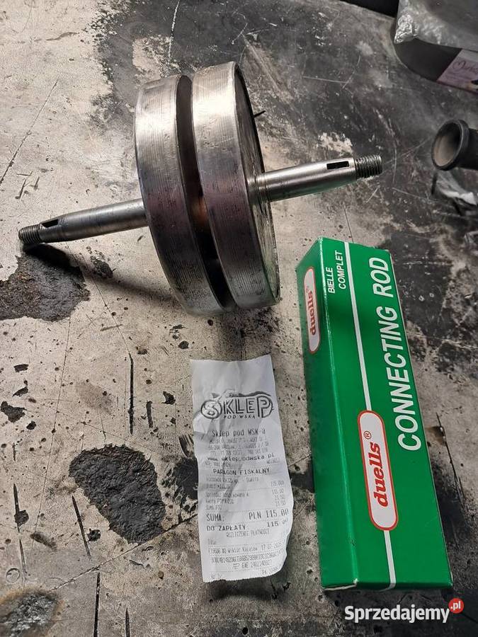 Wsk 125 cylinder zmd szlifie tłok pierścienie Strzyżów