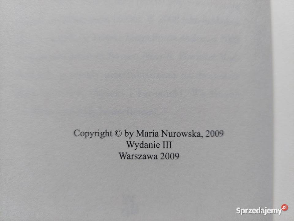 Tango trojga Maria Nurowska Kraków
