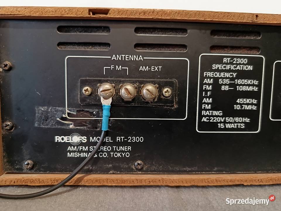 Tuner Vintage ROELOFS RT 2300 Gdynia