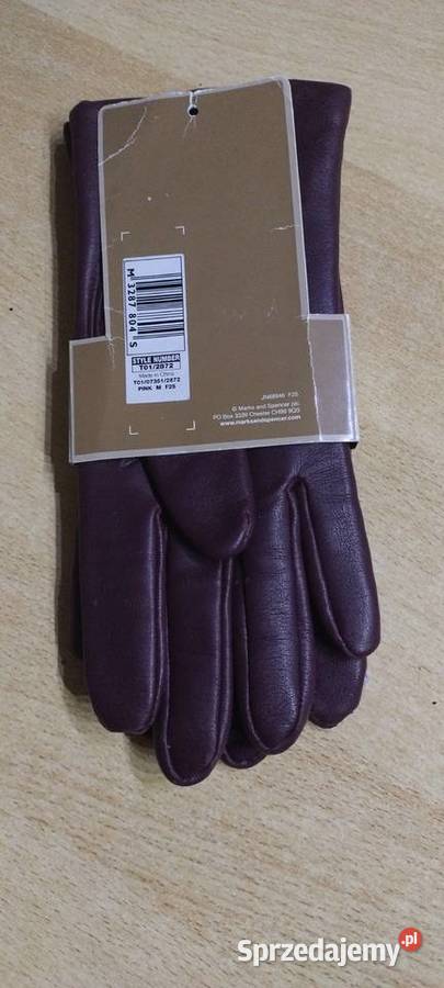 Rękawice skórzane Marks Spencer