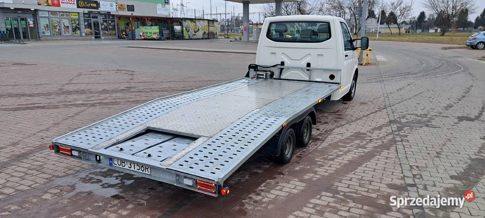 Vw Transporter Autolaweta T5 zadbana niski automatyczna Volkswagen Krzczonów-Wójtowstwo