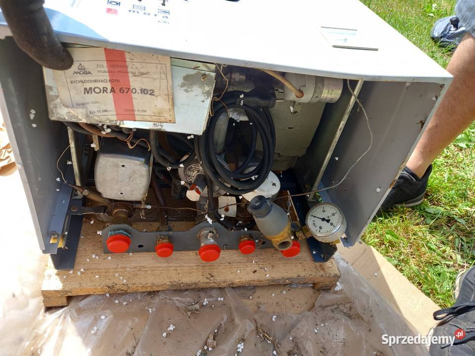 piec gazowy dwufunkcyjny MORA 670 Pozostałe Pozostałe sprzedam