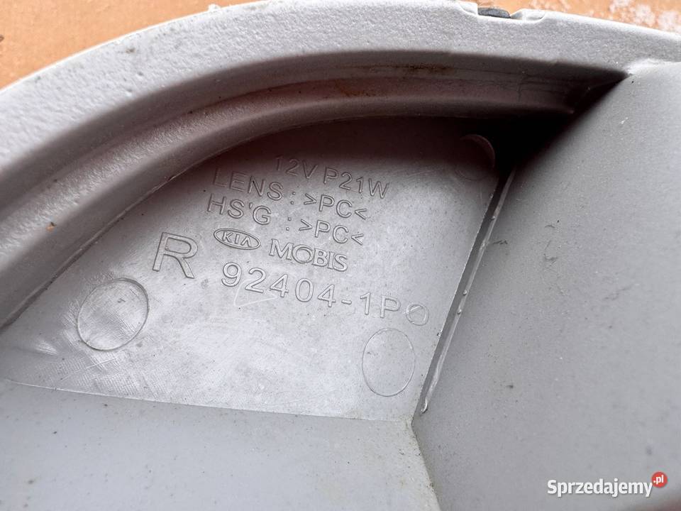Lampa przeciwmgielna prawy tył Kia Venga 0919 Brzesko