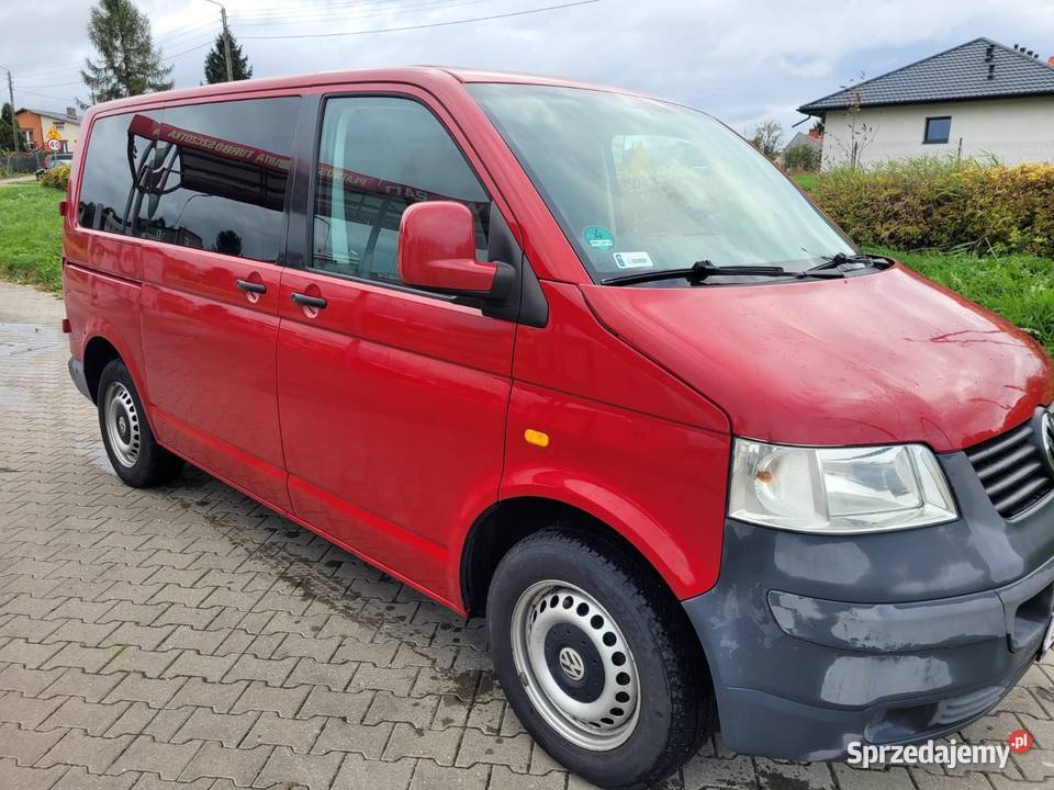 VW Transporter T5 2006r 19tdi 9osobowy klima