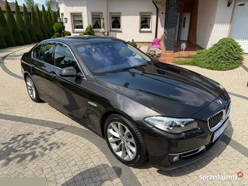 BMW 525d SportAut Luxury Line 218 2015r Stan Krotoszyn