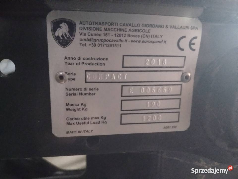 Rozsiewacz Pom Augustów Compact Lipsk