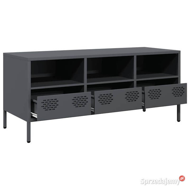 Szafka RTV antracyt 1015x39x435 stal walcowana