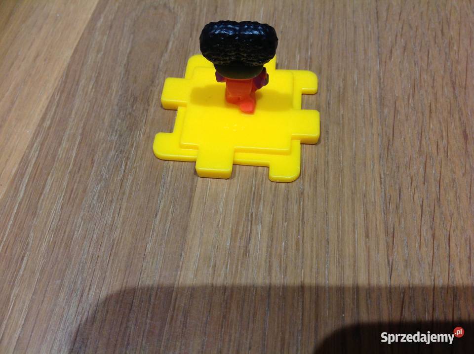 Figurka MINECRAFT żółty/złoty