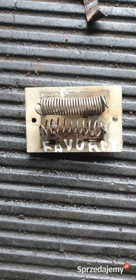 Rezystor dmuchawy skoda favorit lubelskie Puławy sprzedam