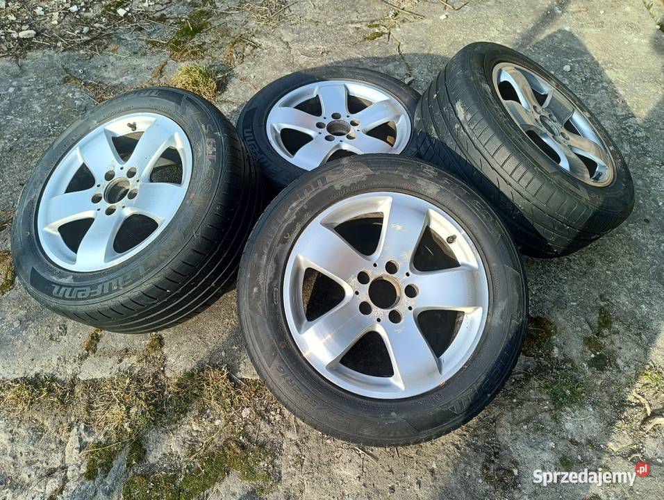 Opony felgi 2255516 Mercedes lato 75x16 et42 lubelskie Zamość sprzedam
