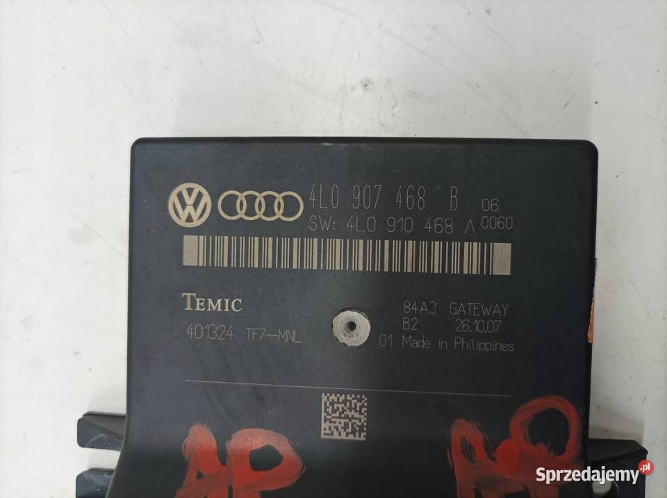 MODUŁ GATEWAY 4L0907468B Audi A6 III 20042011 C6