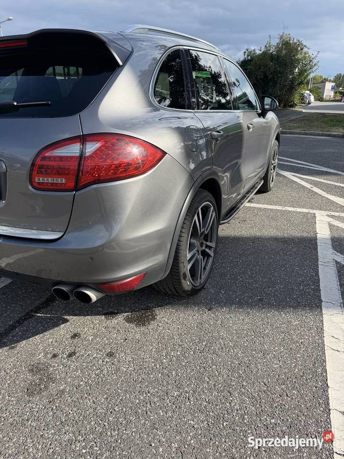 Porsche cayenne turbo s 48 v8 Łódź