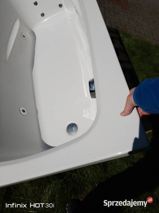Wanna prostokątna 170 z hydromasażem śląskie Bielsko-Biała