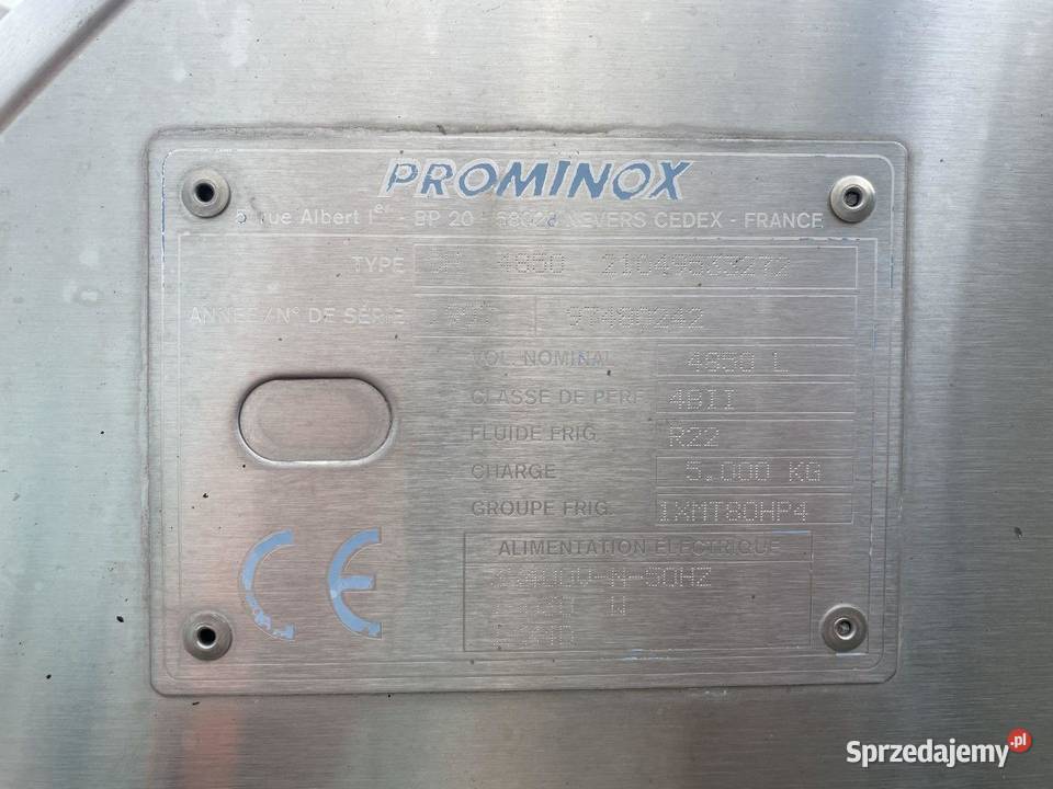 Zbiornik izolowany poziomy 4850l ze stali kujawsko-pomorskie Wtelno sprzedam