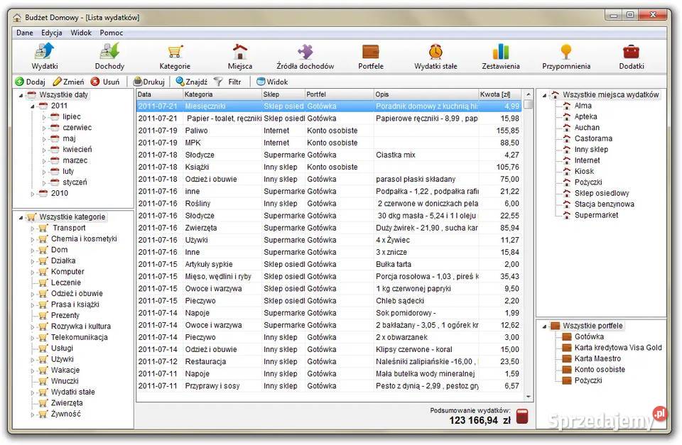 Budżet Domowy program do zarządzania budżetem polski Oprogramowanie Łódź