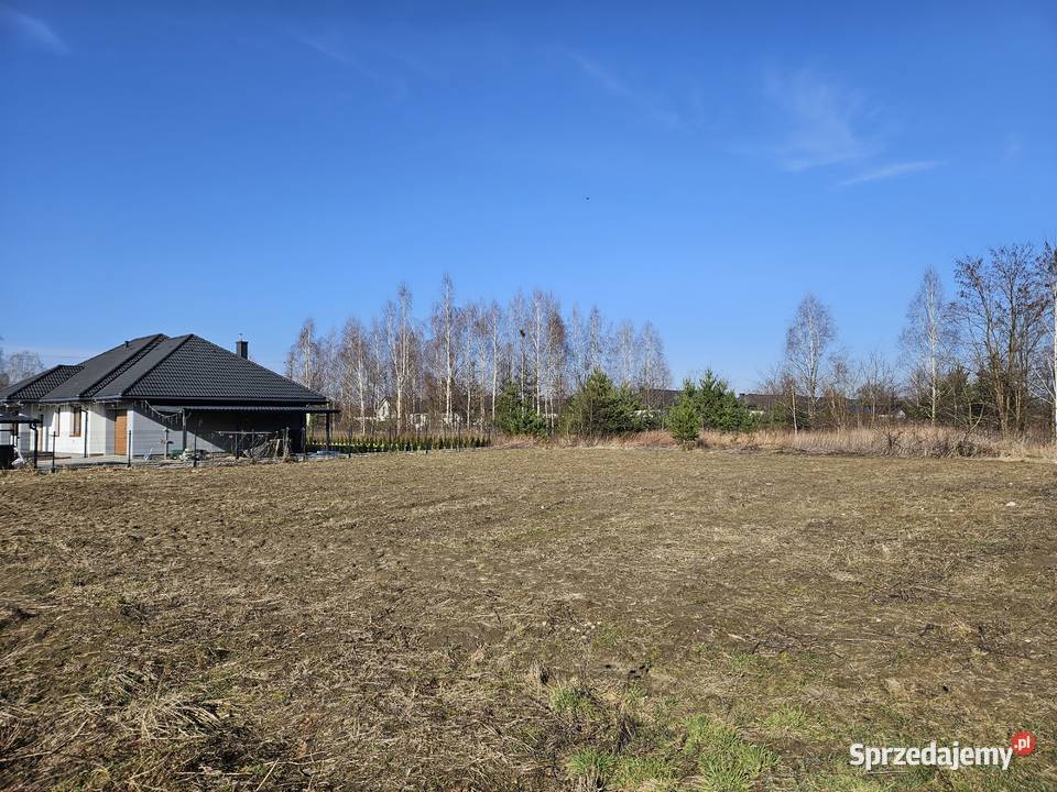 Działka pod zabudowę mieszkaniową 1000 m poł Dosin