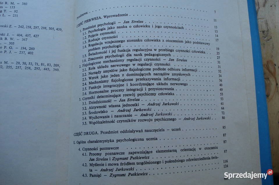 Książka Podstawy psychologii nauczycieli PWN Łódź