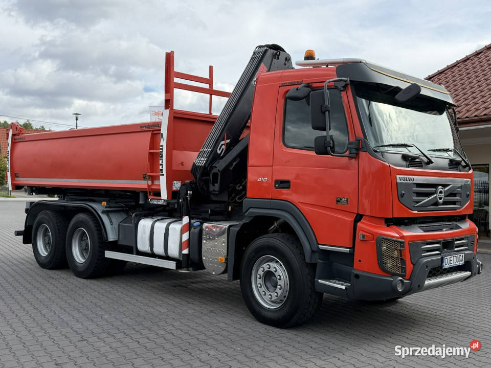 Volvo FMX 410 6x4 13L HDS Radiowy Hydroburta 417000km Widełki