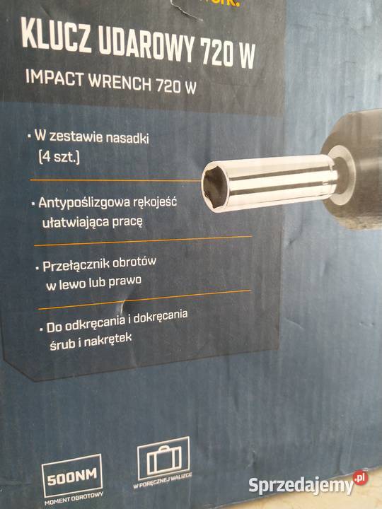 NAJTANIEJ Klucz Udarowy Wkrętarka Udarowa 720W Zabrze