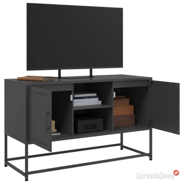 Szafka czarna 36x39x123 stal WM846524 mazowieckie