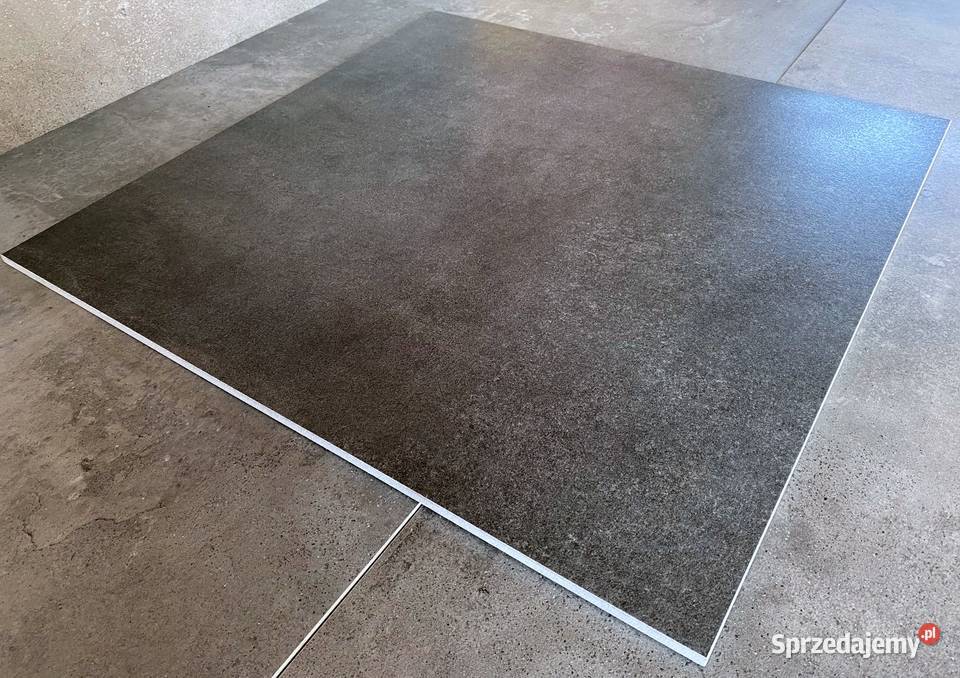 Gres 60x60 szarygrafit Beton CONCRETE twardy Łask