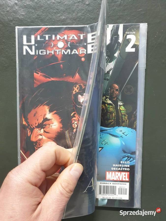 Ultimate Nightmare zestaw 5 komiksów Marvel USA Komiksy Gdynia