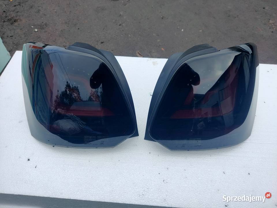 LAMPY TYLNE DIODOWE VW POLO 6R BLACK SMOKE Szydłowiec