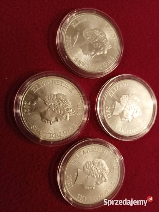 Srebrna moneta Roaring Lion 2021 podkarpackie