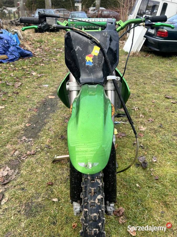 Full cross Kawasaki kx125 2t remoncie Kawasaki Słupsk sprzedam