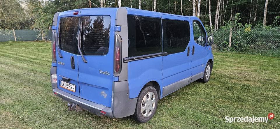 Renault Trafic ekonomiczny 19dci 6os Opel Vivaro Włodawa