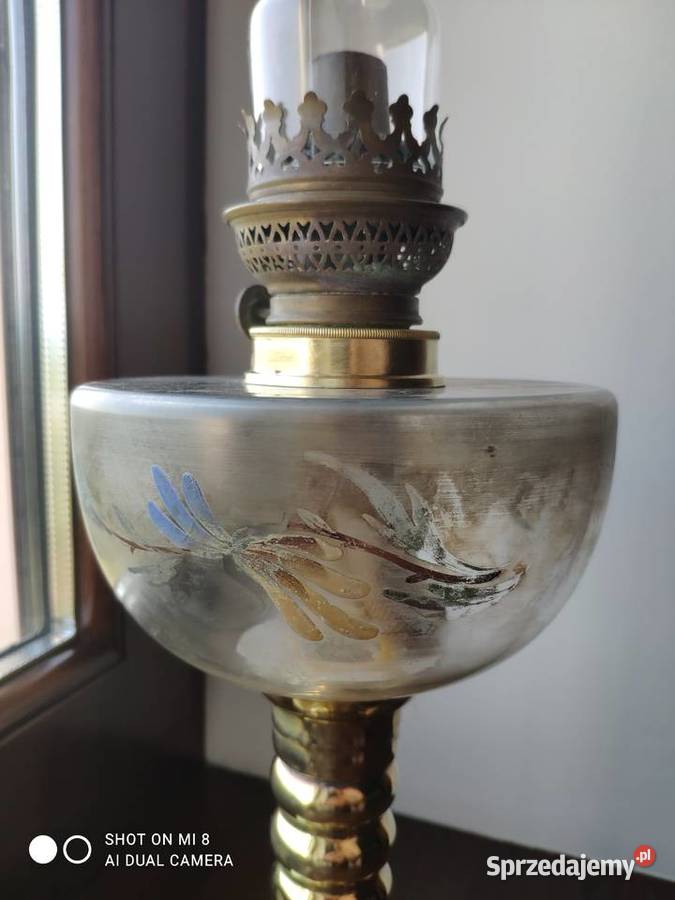 Stara lampa naftowa XIX w Kraków