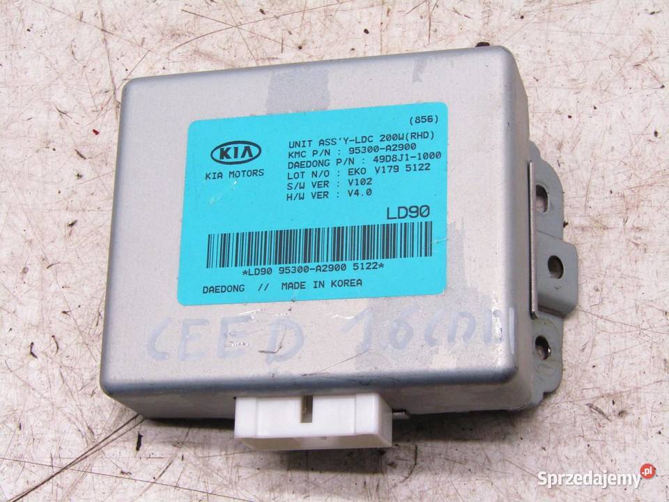 MODUŁ STEROWNIK ASSY KIA CEED II LIFT 95300A2900