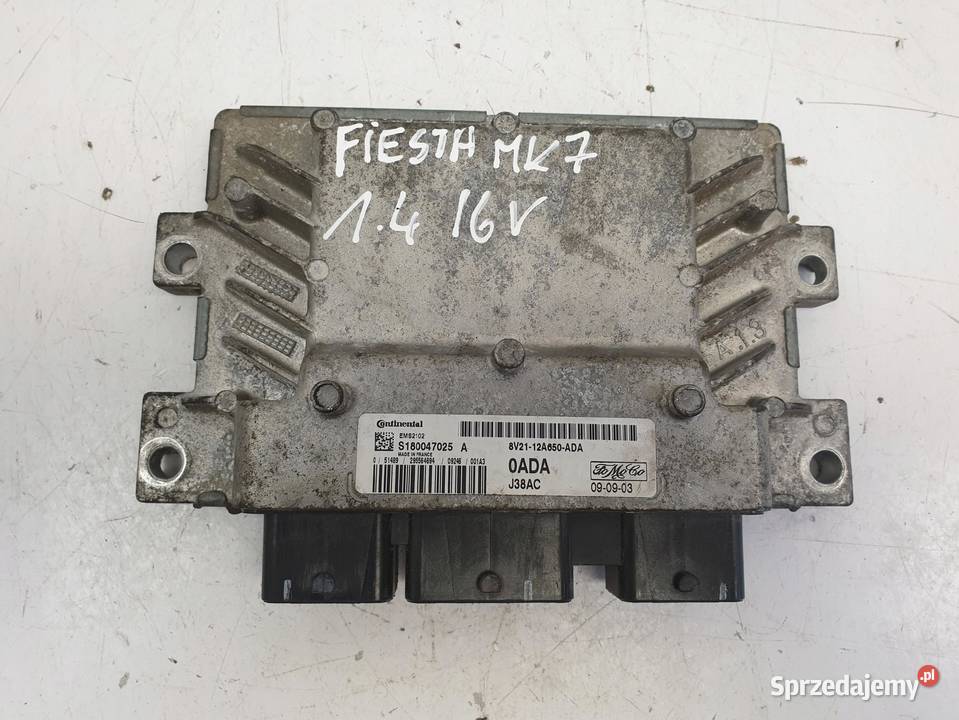 Ford Fiesta MK7 14 16V STERWONIK SILNIKA Janów