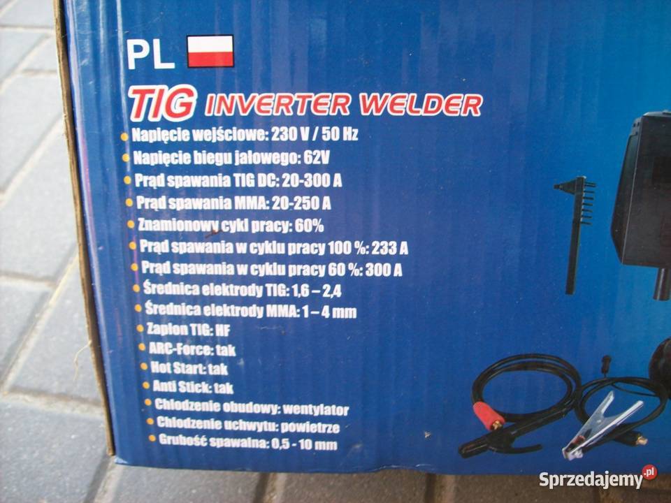Spawarka Inwertorowa BOXER 300 A TIG BX2005 sprzedam