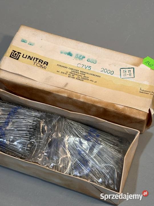 Dioda Zenera BZP 683 C7V5 UNITRATOMI Toruń dolnośląskie