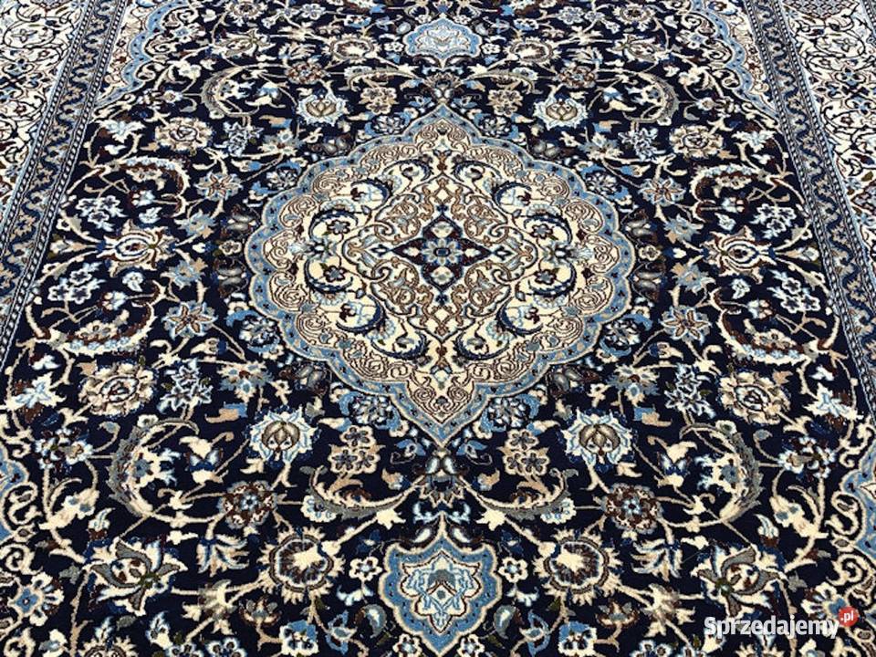 Perski dywan recznie tkany NAIN z certyfikatem Tuczno