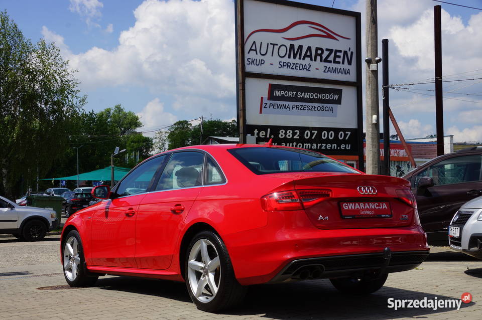 Audi A4 20 TDI CR 150 Lift 4x4 SLine Webasto małopolskie Nowy Sącz sprzedam