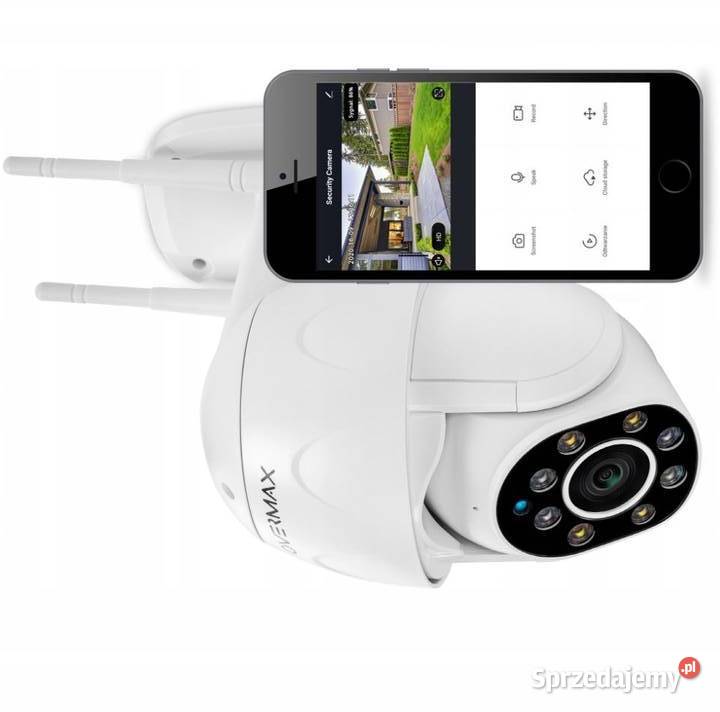 KAMERA ZEWNĘTRZNA OBROTOWA IP WIFI MONITORING Białystok