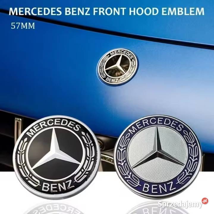 MercedesBenz emblemat maski przedniej śląskie Gliwice