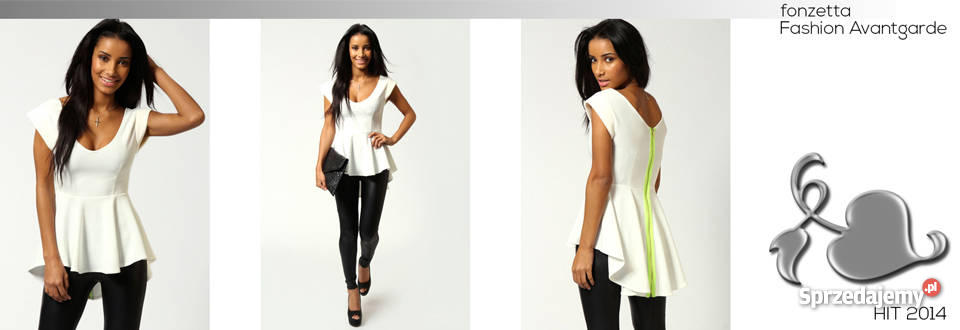 BLUZKA BASKINKA TUNIKA NEON FLUID ZŁOTY ZAMEK Łódź sprzedam