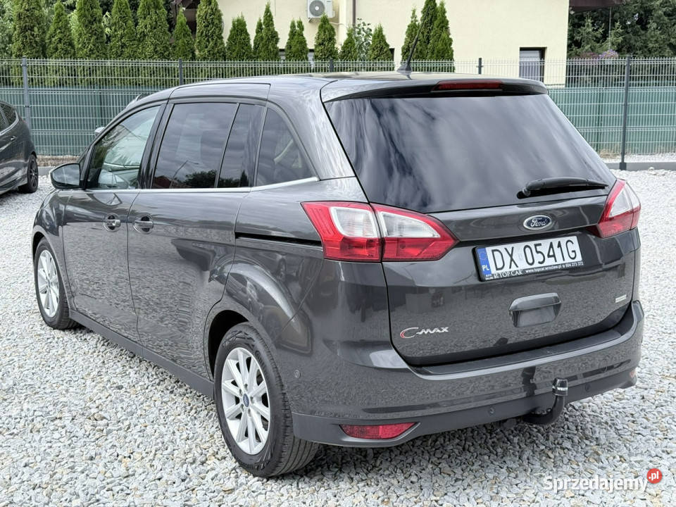Ford Grand C EcoBoost 10 125 2017 navi marża 7os elektryczne lusterka Wrocław