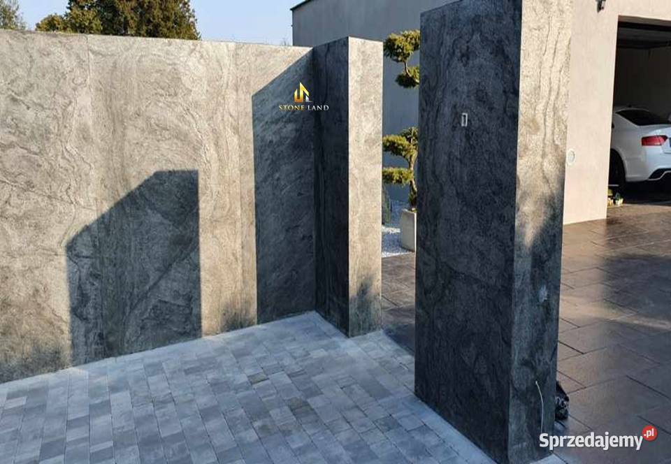 Fornir kamienny szary antracytowy Silver Grey wewnętrzne sprzedam