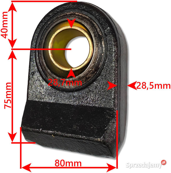 Końcówka PRZEBUG CIĘGŁA Tylnego 287mm URSUS C385 Solec Kujawski