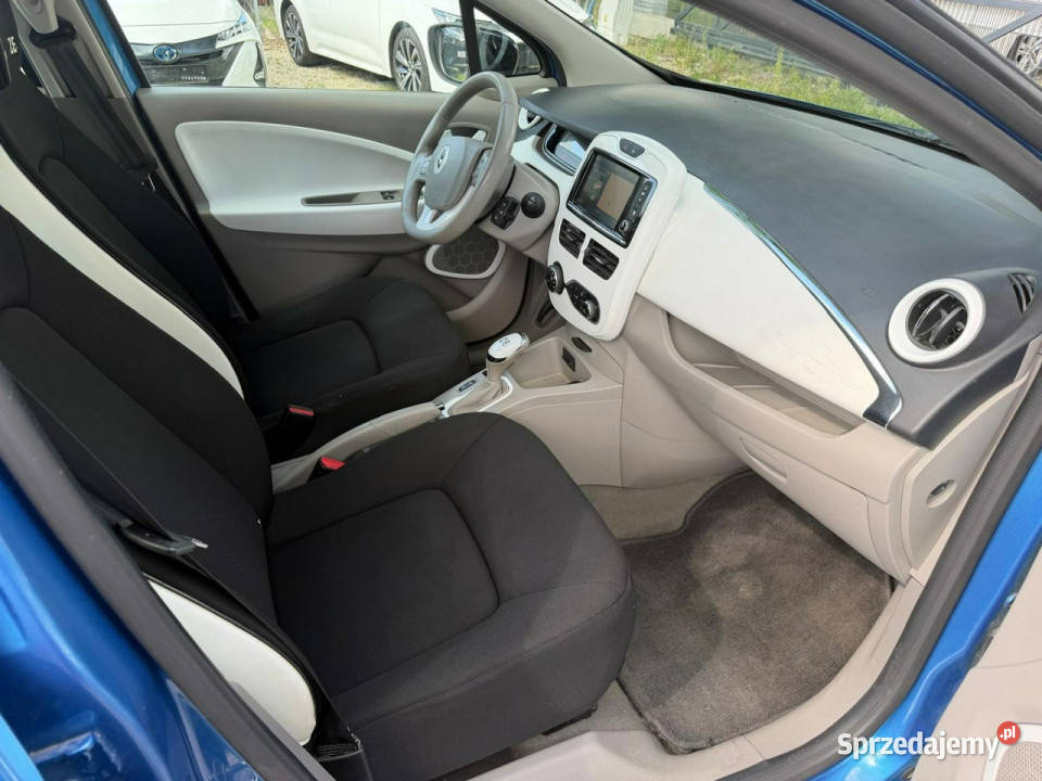 Renault Zoe 25 kwH Bezwypadkowy B Stan 2012 mazowieckie sprzedam