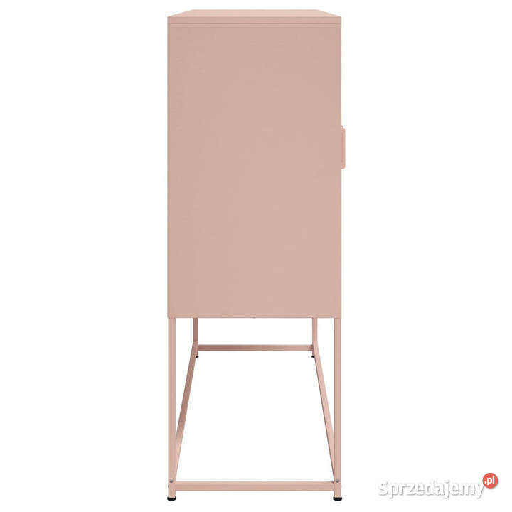 Szafka różowa 1005x39x107 stal WM846537 Pozostałe