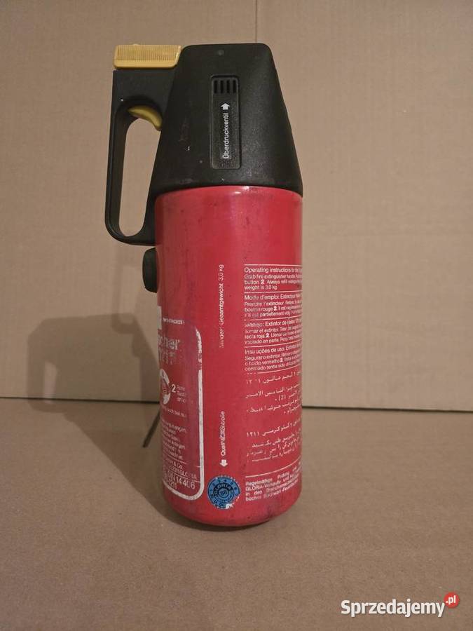 Orginalna zabytkowa gaśnica do BMW z lat 80 Rok produkcji 1980 Biała Podlaska