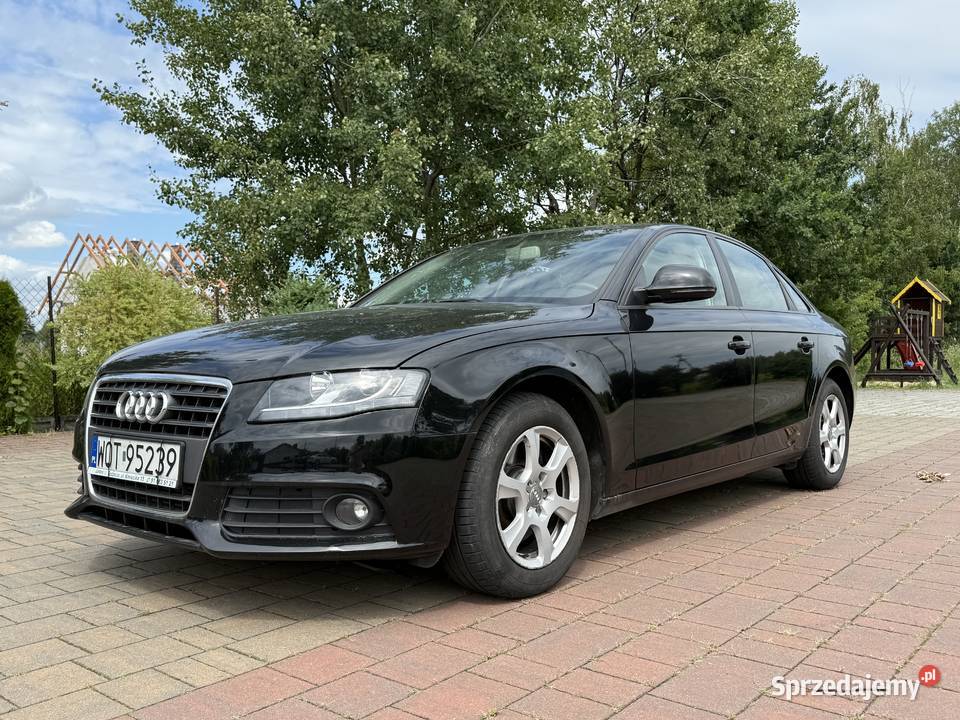 Audi A4 18 turbo sedan czarny Mińsk Mazowiecki